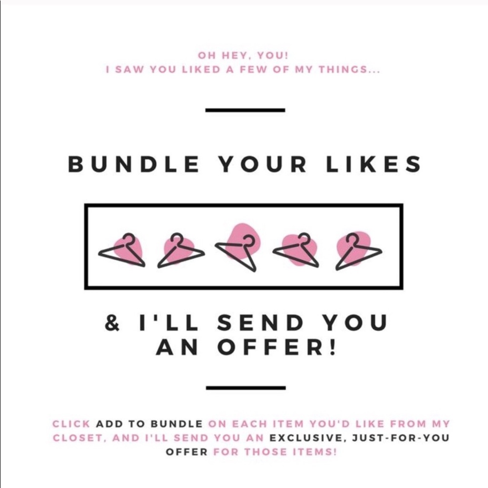Hey Ladies Bundle your Items for an offer !!